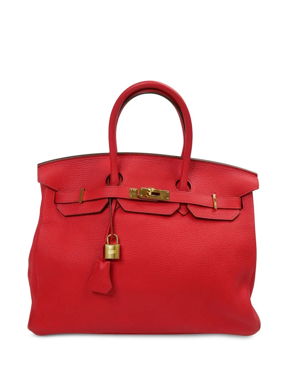 

Hermès pre-owned Birkin 35 handbag - Red