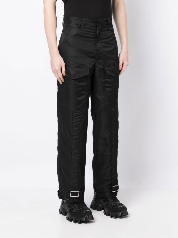 Simone Cargo Pants with Belt Black