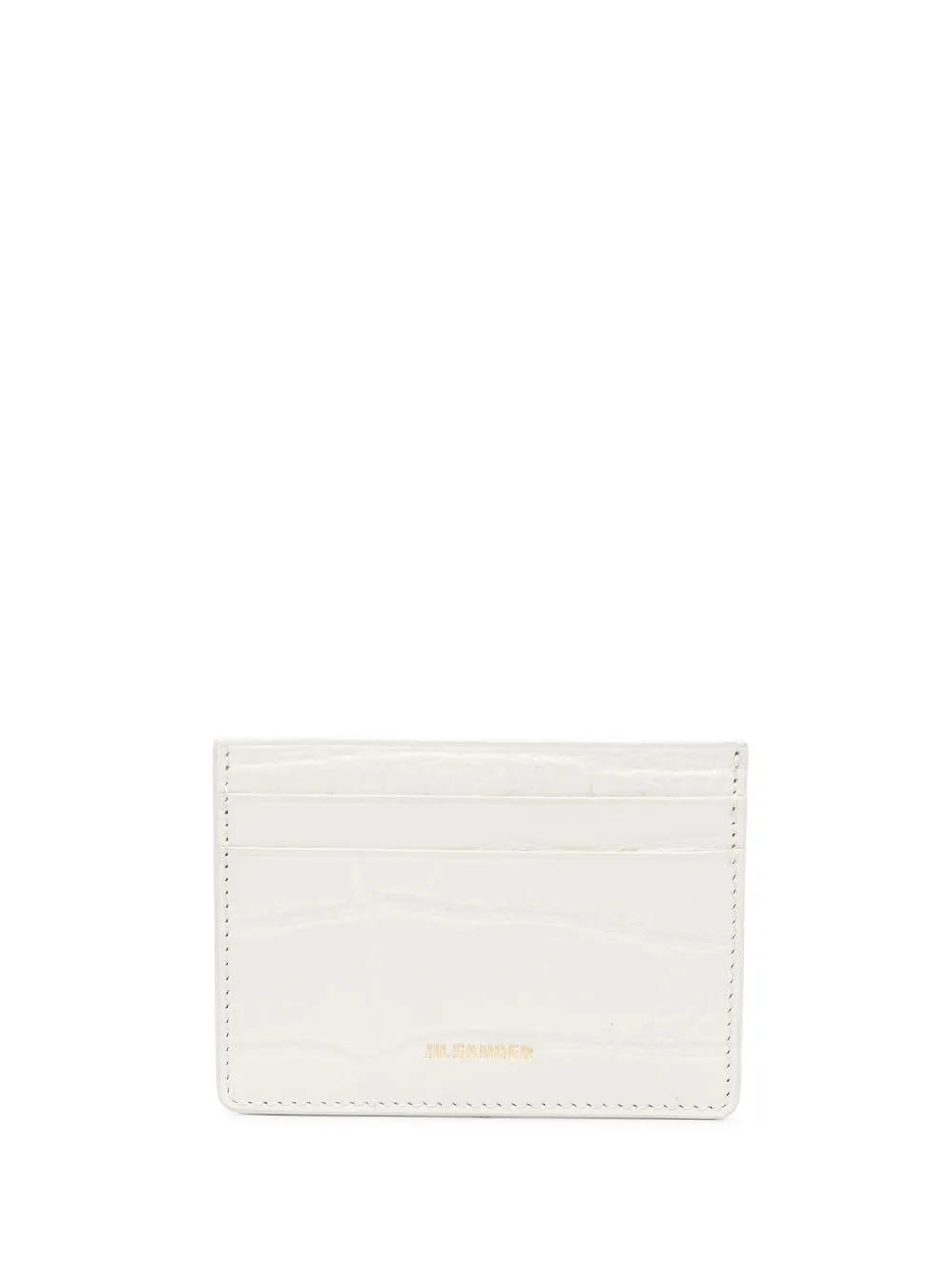 

Jil Sander logo-print cardholder - Neutrals