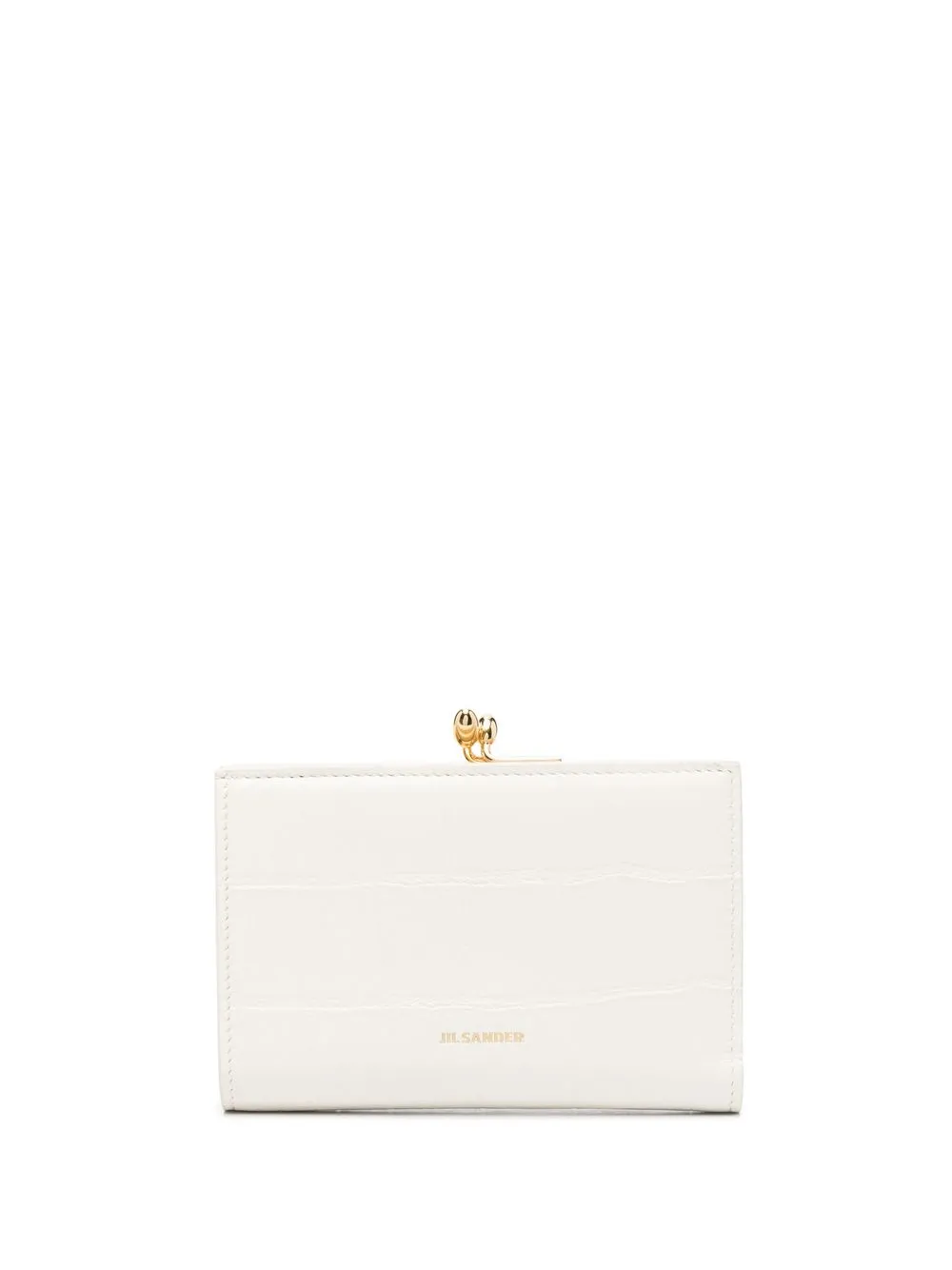 

Jil Sander small Goji clutch bag - Neutrals