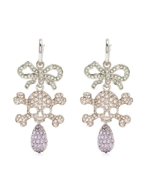 Vivienne Westwood Faustine skull earrings