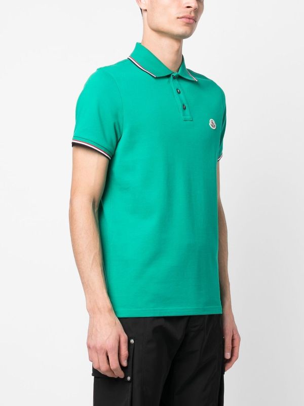 Green 2024 moncler polo