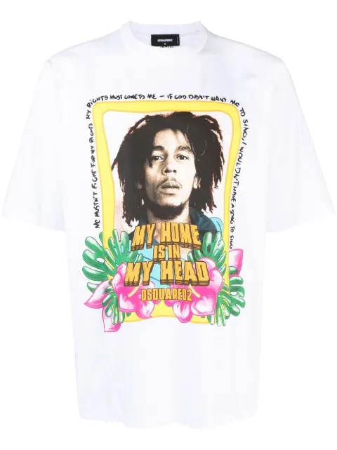 DSQUARED2 graphic-print short-sleeved T-shirt