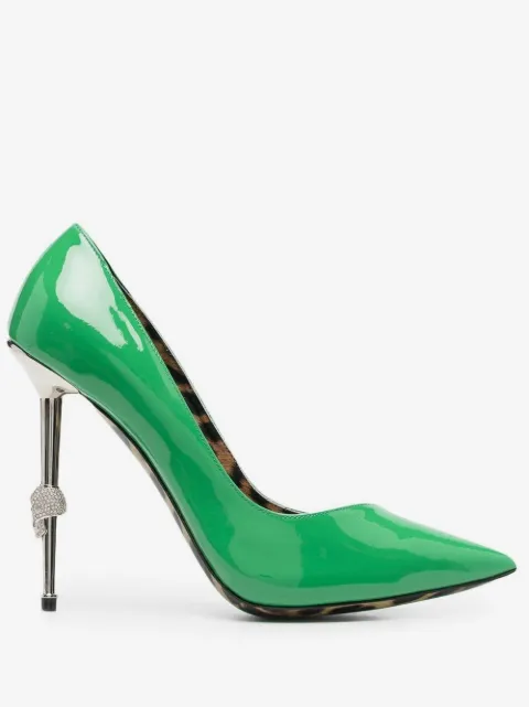Philipp Plein Decollete 120mm patent pumps