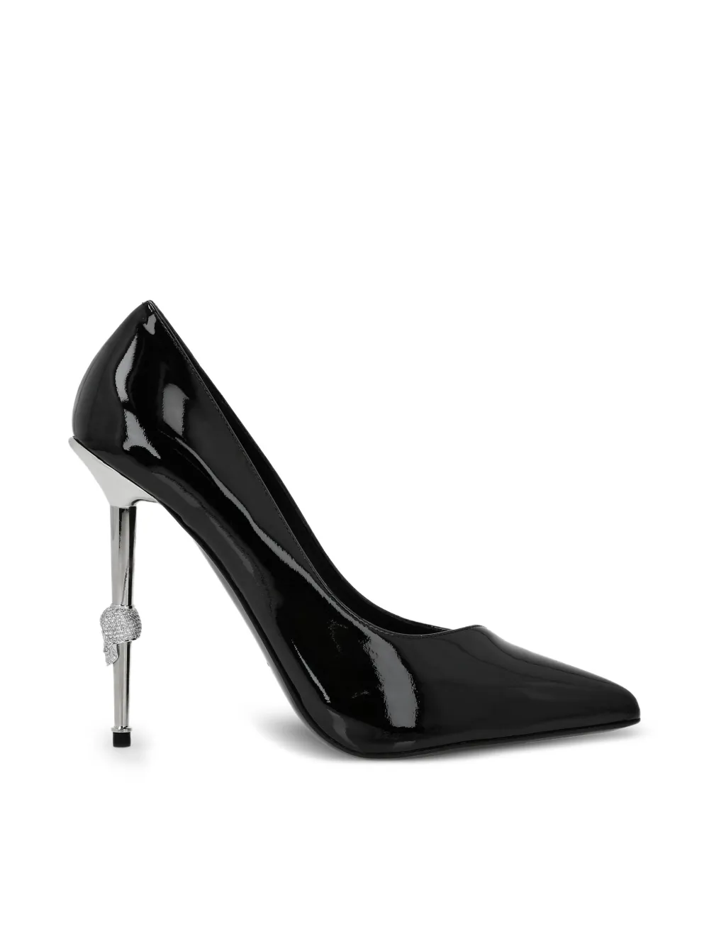 Philipp Plein skull heel pumps - Schwarz