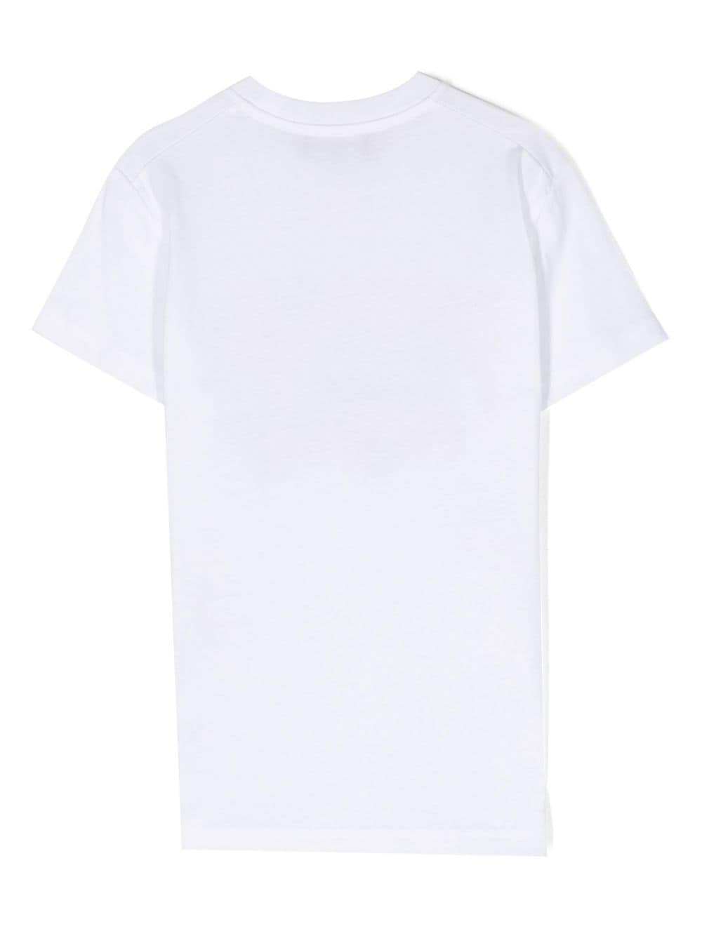 Dsquared2 Kids T-shirt met logoprint - Wit