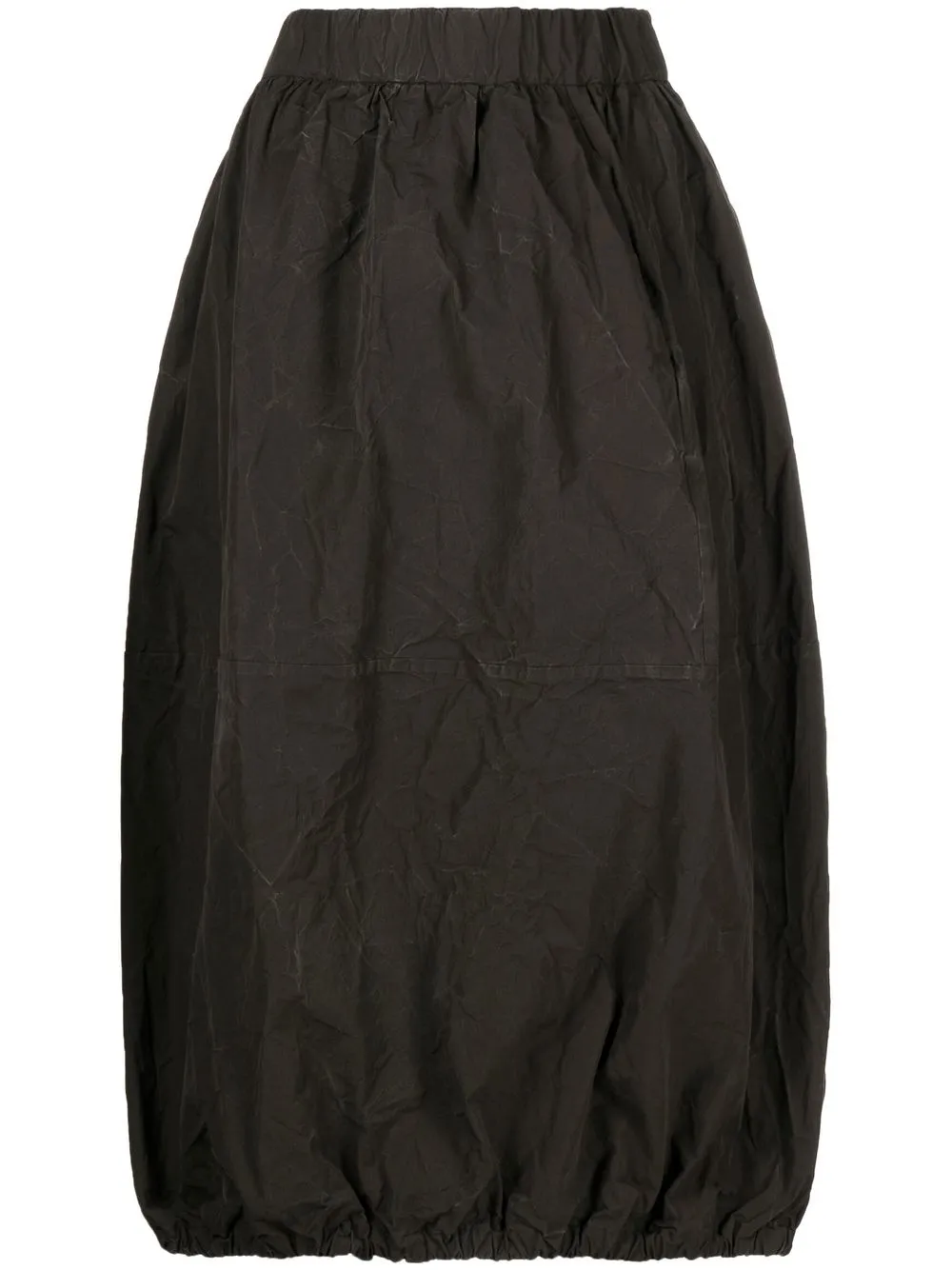 

Casey Casey crinkled puffball skirt - Brown