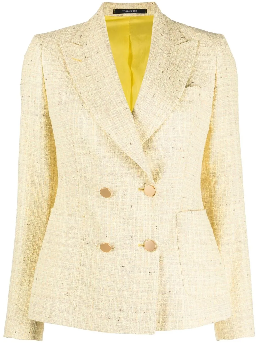 

Tagliatore blazer con doble botonadura - Amarillo