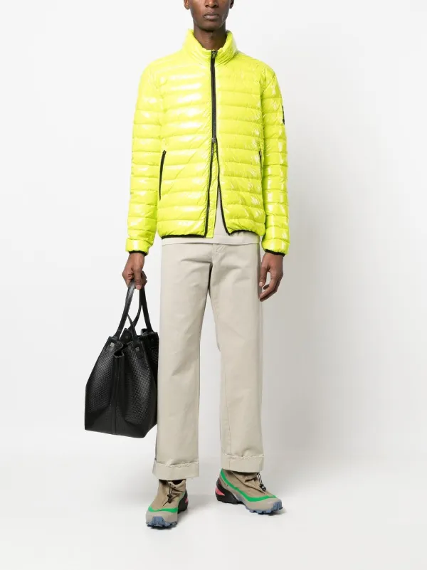 Herno イエロー ショートスリーブ ダウンジャケット ヘルノ メンズ ダウン HERNO ブランド ダウンジャケット