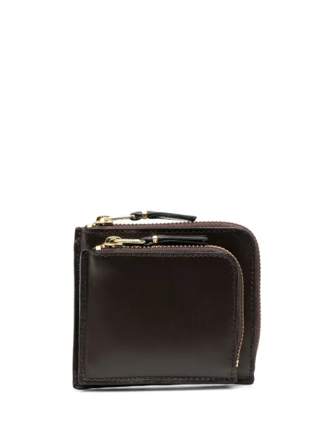 Comme Des Garçons Wallet zipped-pocket leather wallet