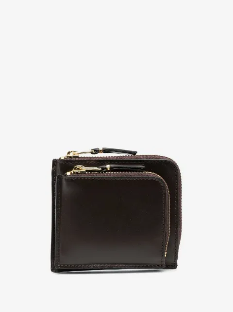 Comme Des Garçons Wallet zipped-pocket leather wallet
