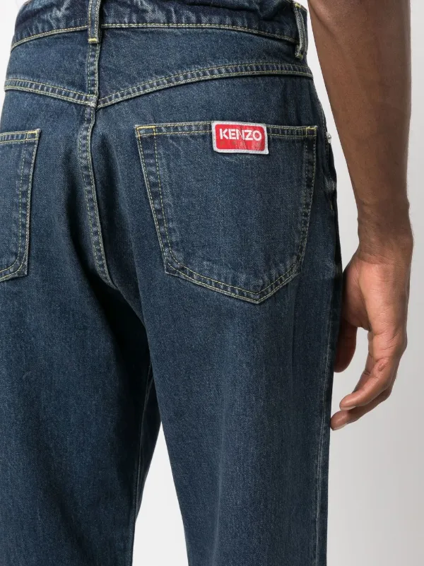 【関税込み】ミッドライズ ダークブルー ストレートジーンズ Maison Margiela メゾン・マルジェラ ミッドライズ ストレート