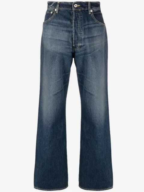 Kenzo jeans rectos con tiro medio