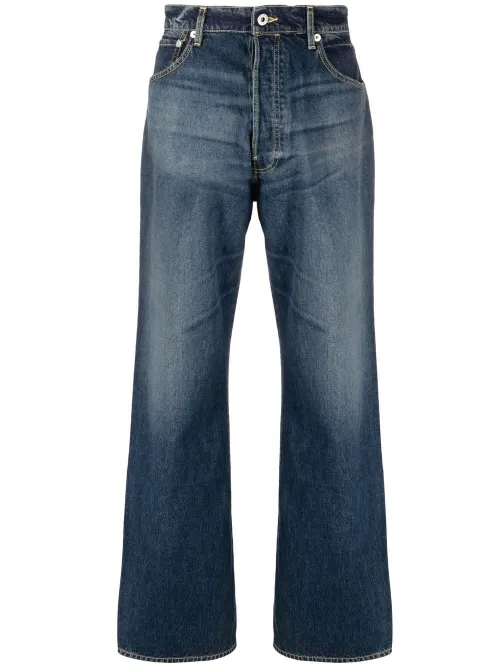 Jean droit à taille mi-haute - Kenzo - Modalova
