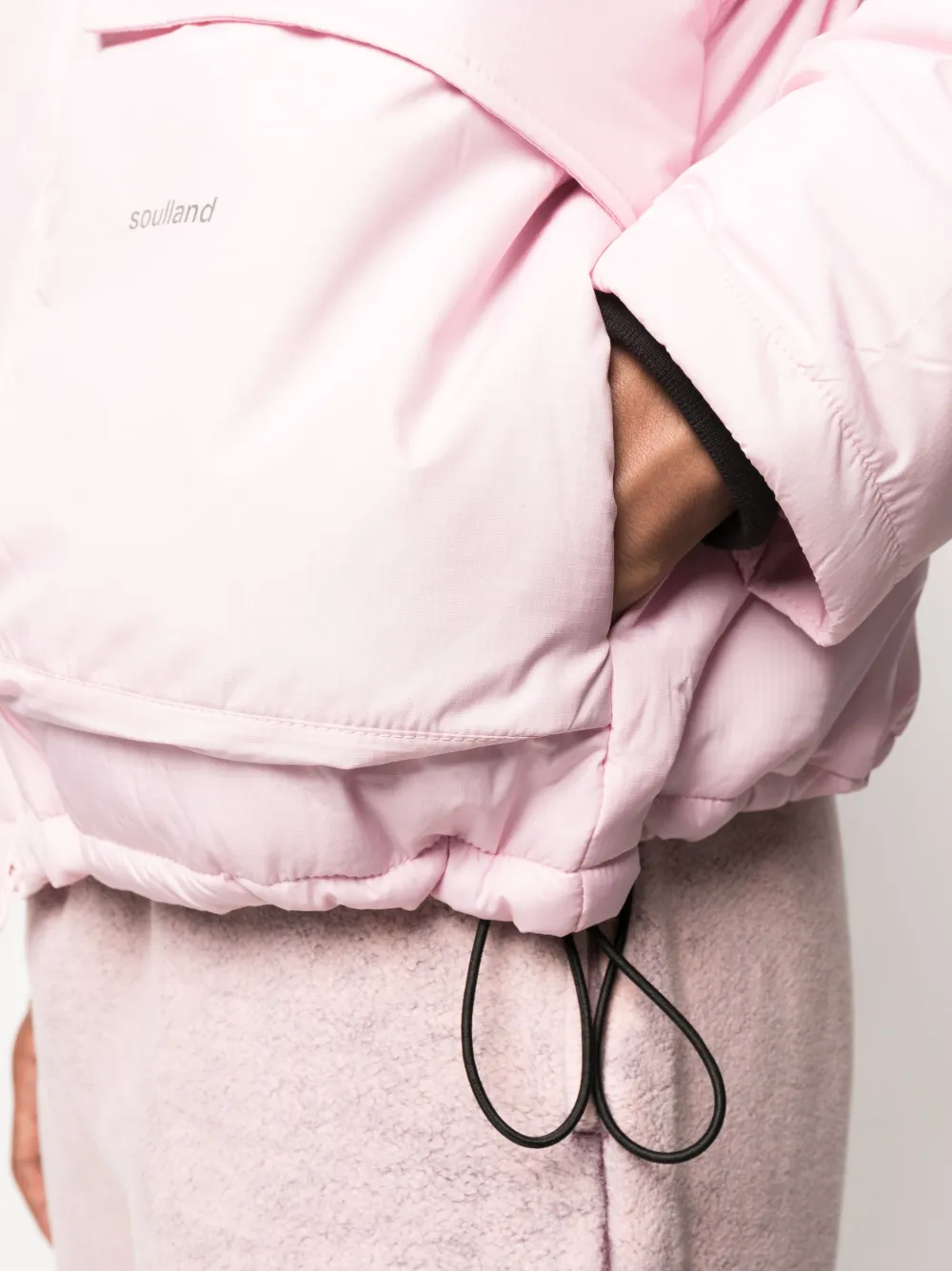 Jamie zip-up shirt jacket