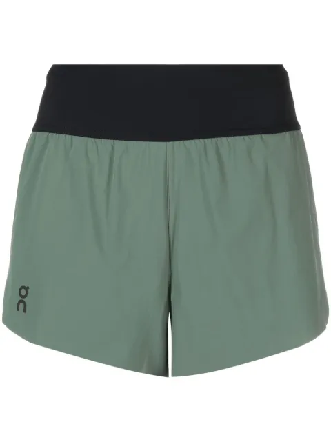 On Running panelled running shorts