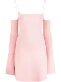 MACH & MACH crystal bow minidress - Pink