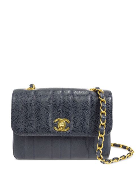 HOT SALE CHANEL 1995 Mademoiselle mini shoulder bag Women