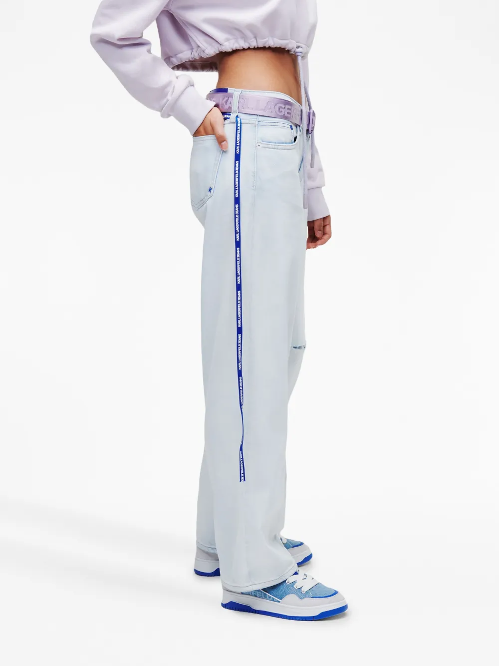 Karl Lagerfeld Jeans Tapered-jeans In White
