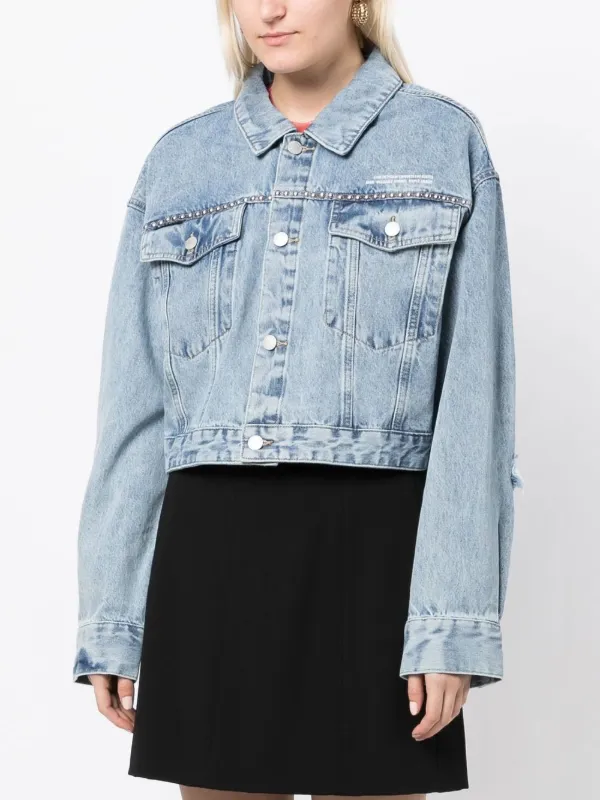 Ksubi daggerz crop outlet jacket