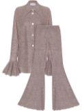 Sleeper Lurex Lounge suit - Grey