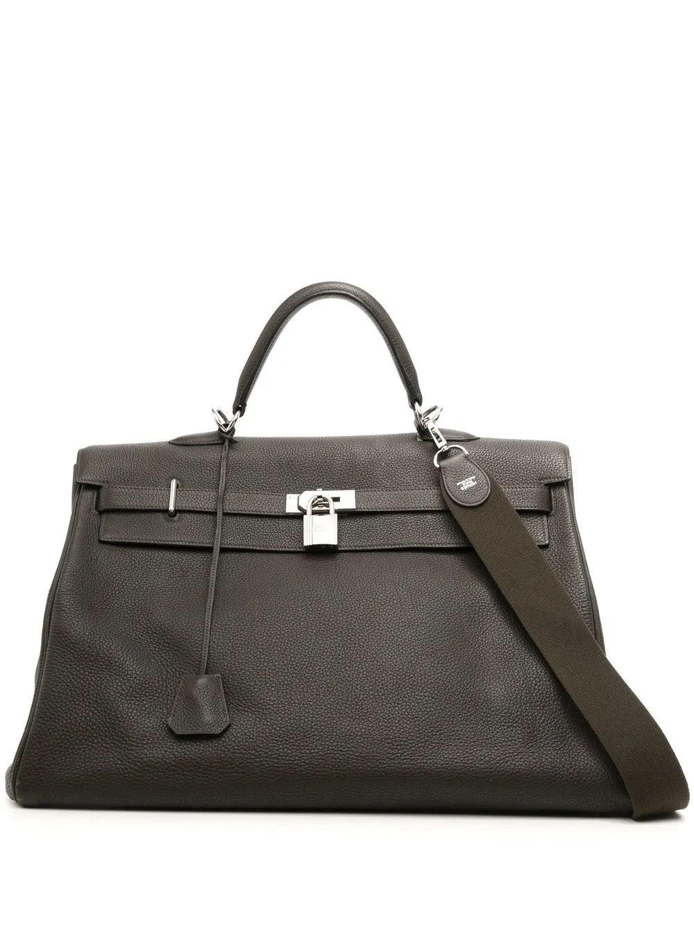 Hermès grand sac cabas Travel Kelly pre-owned - Vert Top Merken Winkel