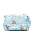 Roberto Cavalli Junior bear-print changing-bag kit - Blue