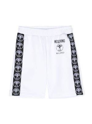 Moschino side discount tape shorts