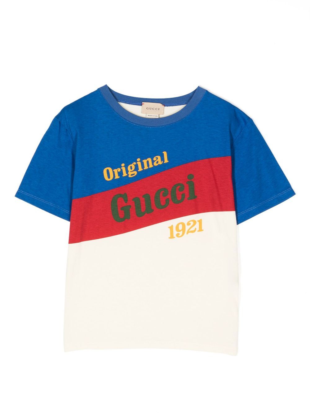 Gucci Kids Original Gucci 1921-print T-shirt | White | FARFETCH AO