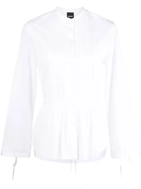 ASPESI peplum button-up shirt