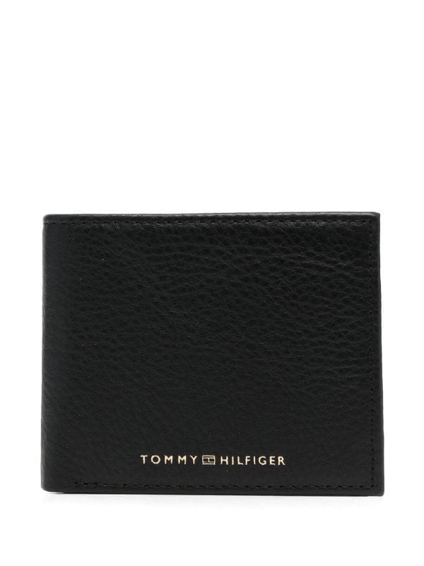 Tommy Hilfiger logo-print Grained Leather Wallet Farfetch