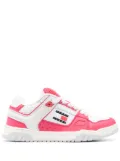 Tommy Jeans two-tone panelled sneakers - Pink