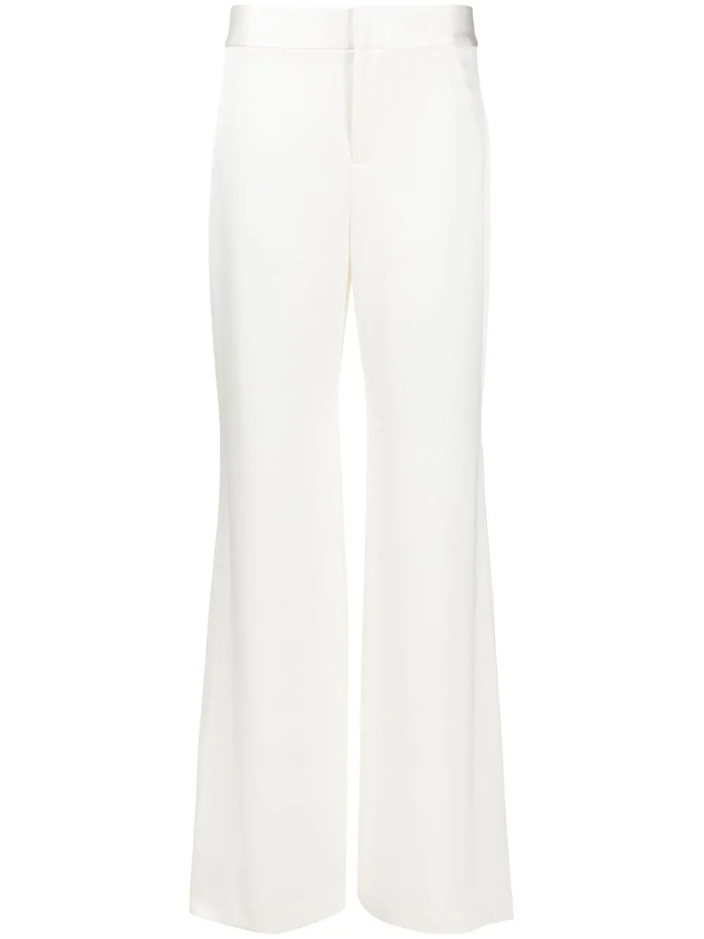 

alice + olivia high-waisted wide-leg trousers - Neutrals