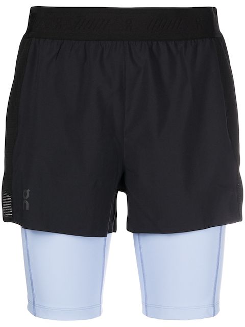 On Running Active double-layer shorts