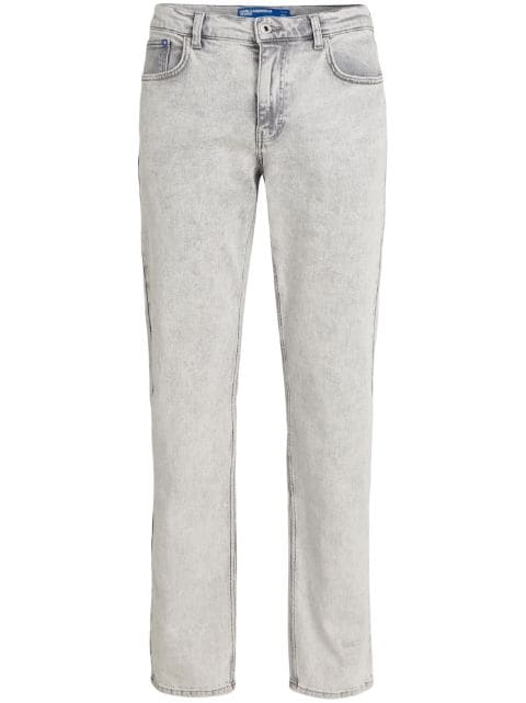 Karl Lagerfeld Jeans mid-rise straight-leg jeans