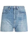 Karl Lagerfeld Jeans sequin-embellished denim shorts - Blue