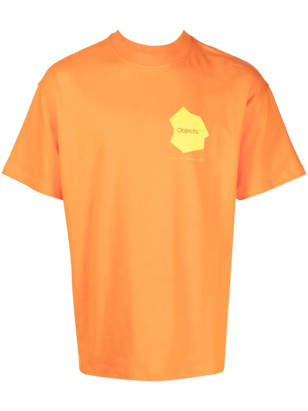 

OBJECTS IV LIFE playera con eslogan estampado - Naranja