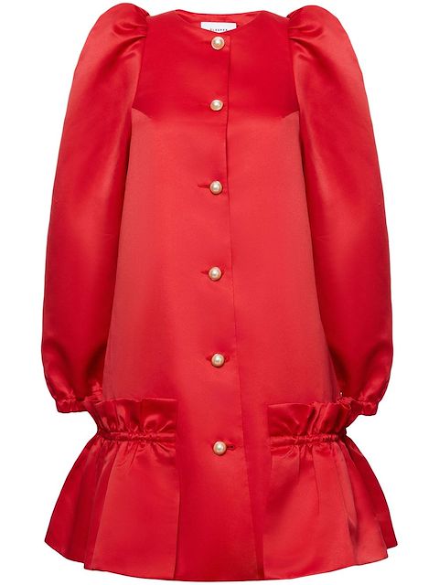Sleeper Mystery Puff mini dress