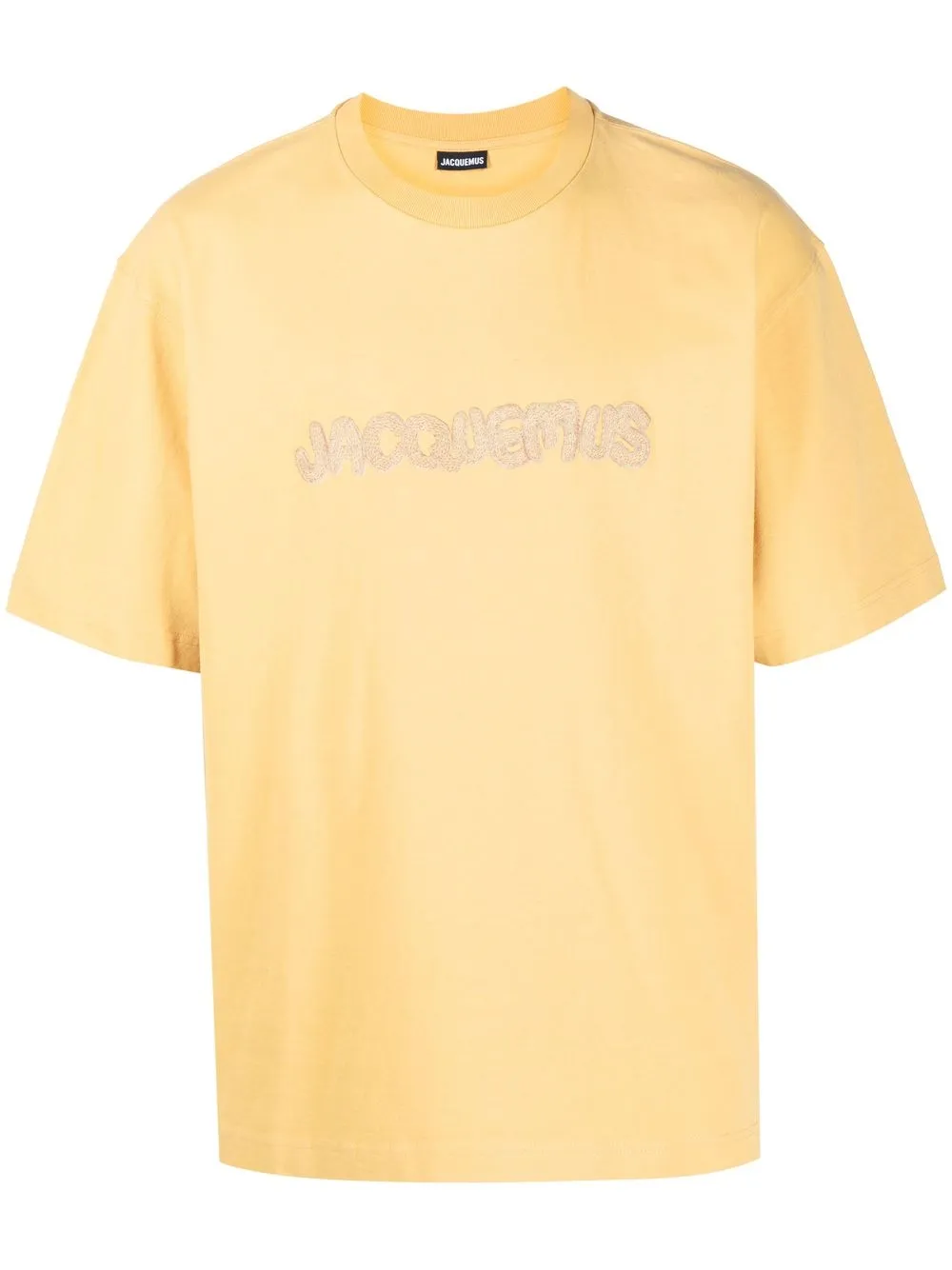 

Jacquemus playera con estampado Raphia - Amarillo