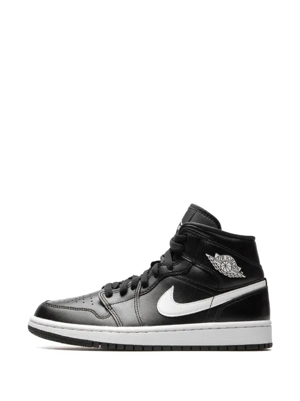 Nike air jordan outlet 1 black red white