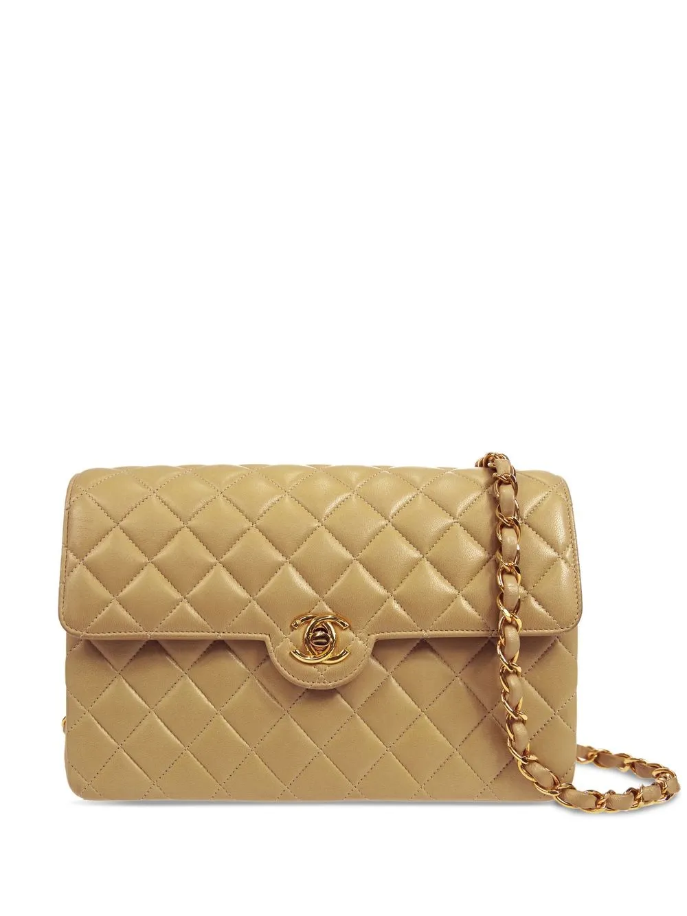 

CHANEL Pre-Owned 1992 Classic Flap shoulder bag - Neutrals