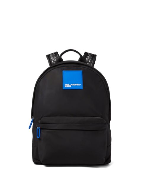 Karl Lagerfeld Jeans Urban logo-patch backpack