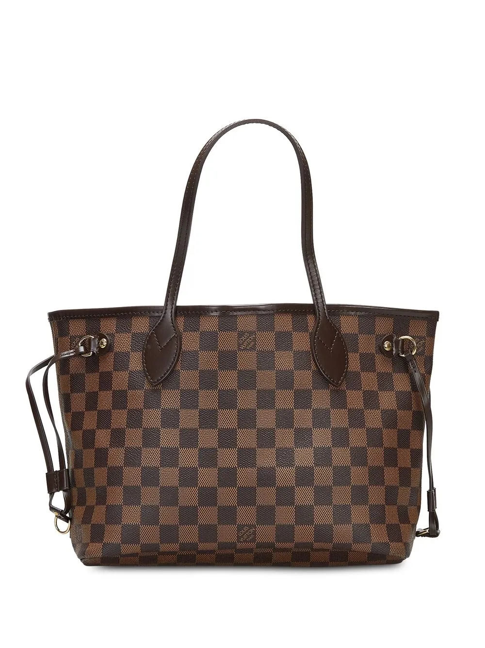 

Louis Vuitton 2008 pre-owned Damier Ebène Neverfull PM tote - Brown