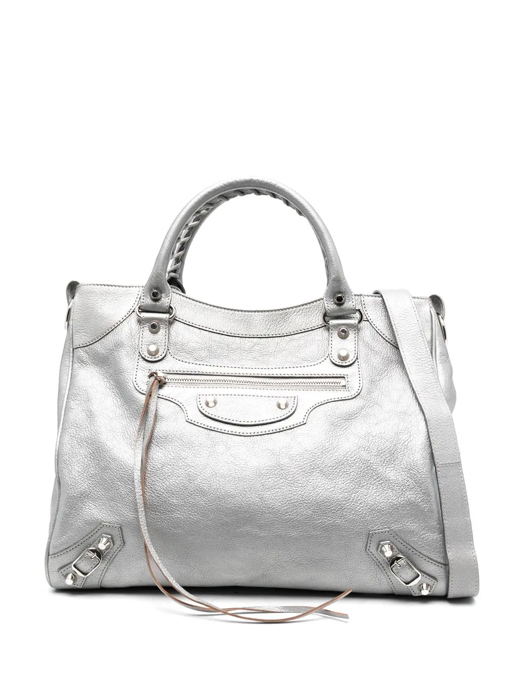 

Balenciaga Pre-Owned Motocross Classic handbag - Silver