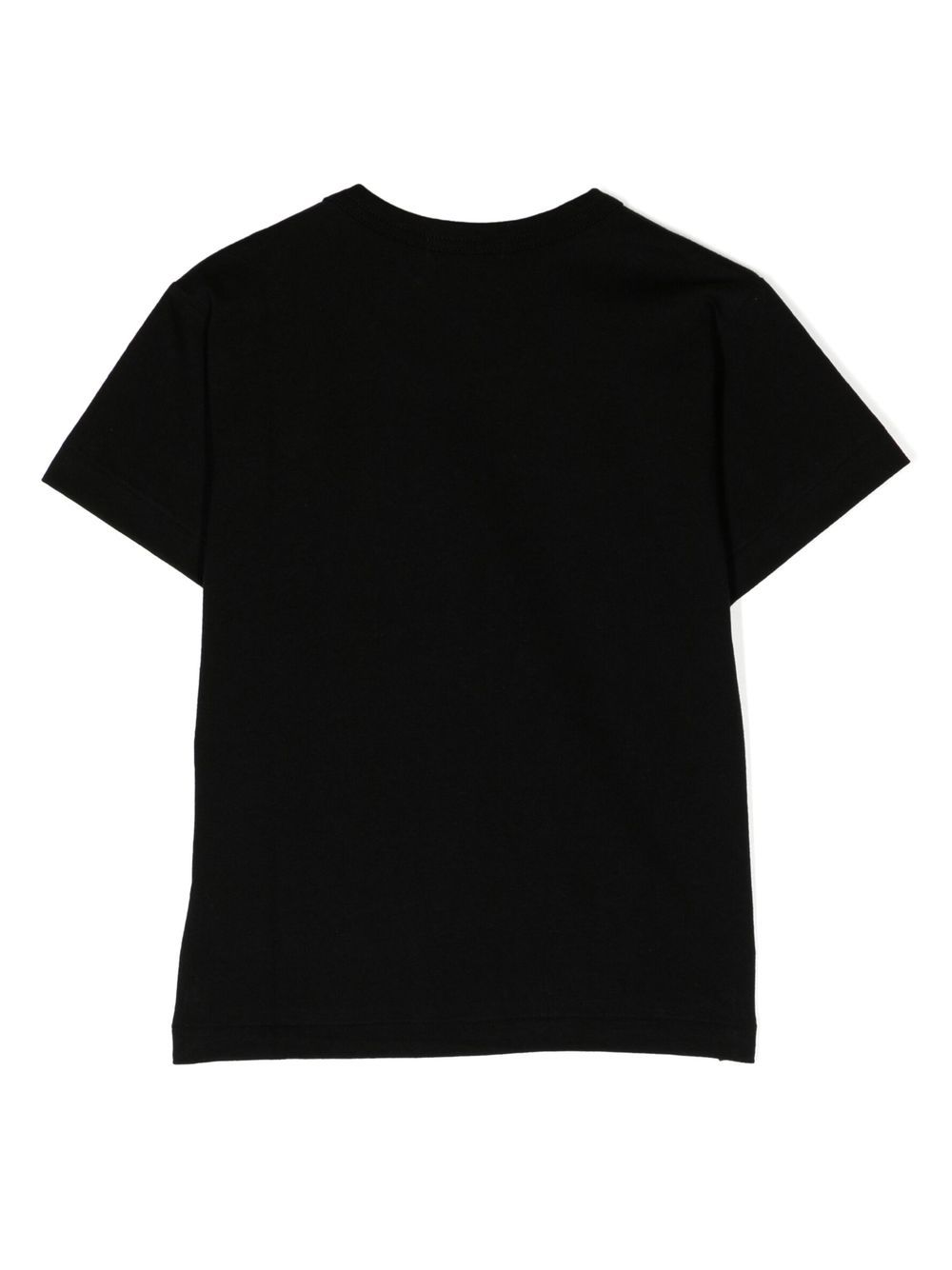Comme Des Garçons T-shirt met logopatch - Zwart