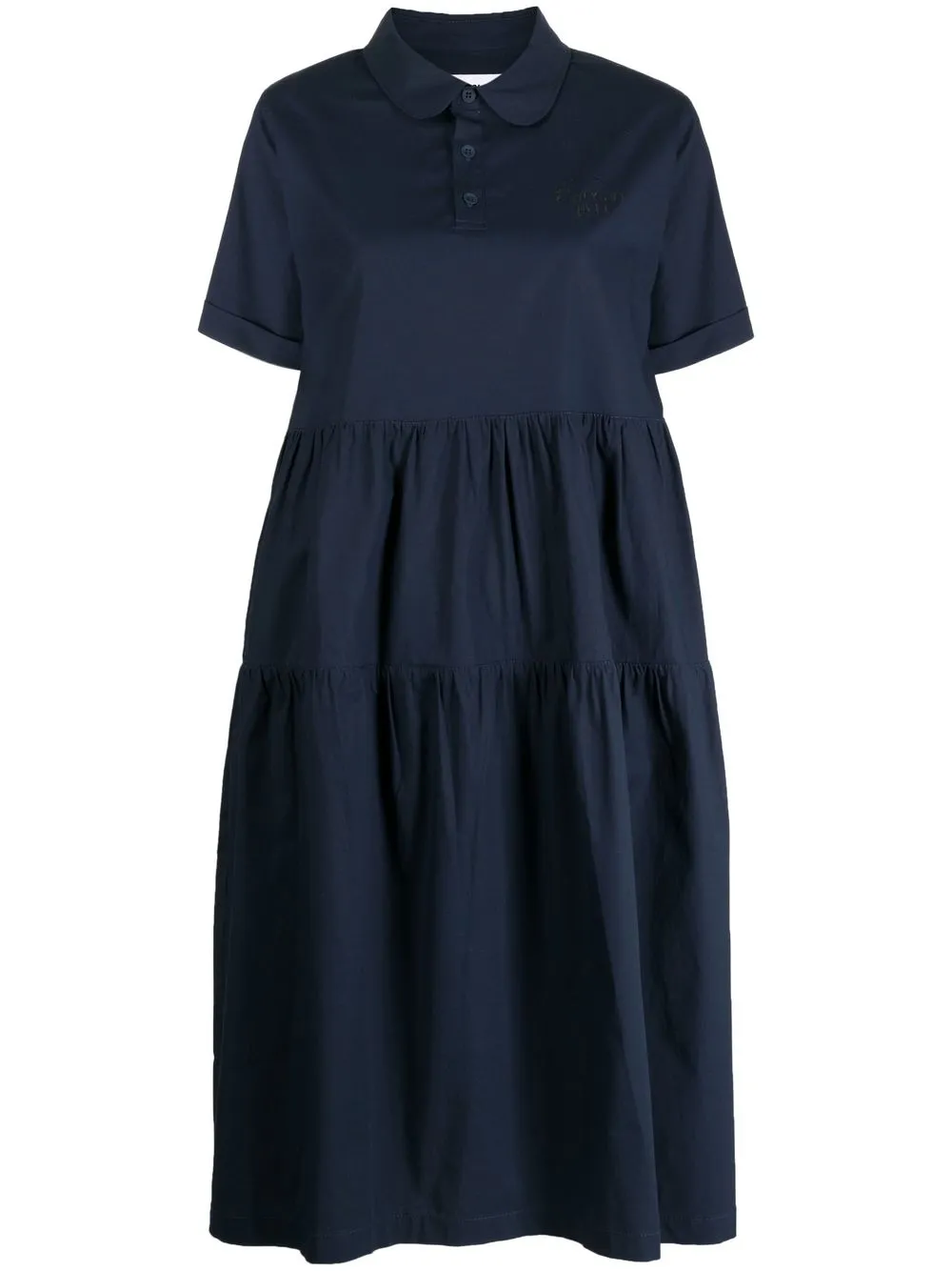 

CHOCOOLATE short-sleeve blue midi dress