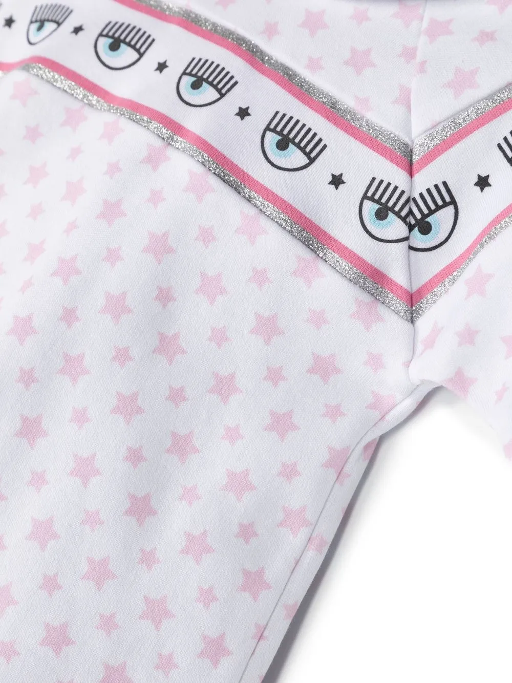 Chiara Ferragni Logo-print Body In White