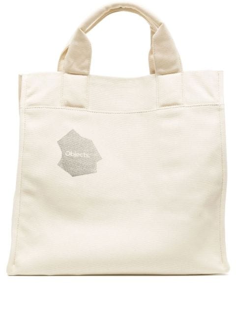 OBJECTS IV LIFE tote con logo estampado