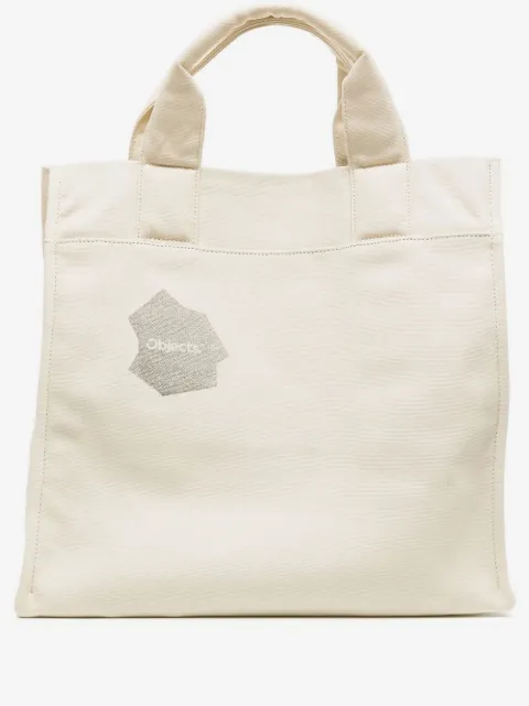 OBJECTS IV LIFE logo-print cotton tote bag