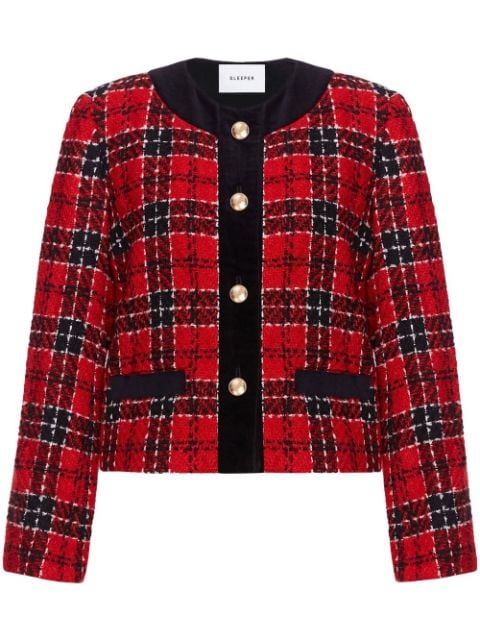 Checked Manhattan Tweed Jacket